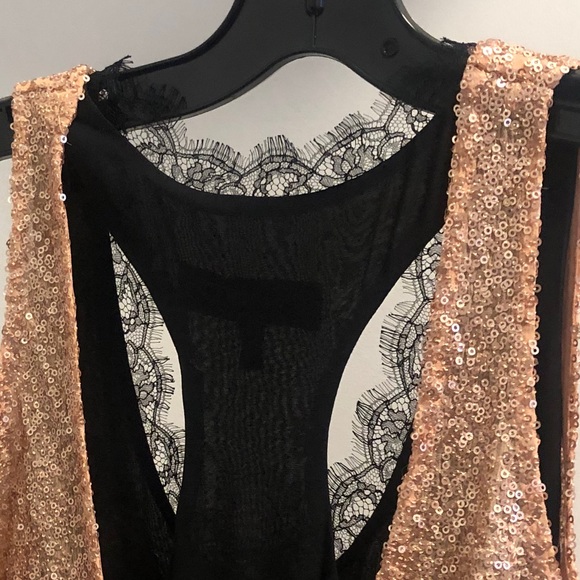 Robert Rodriguez Sequin Lace Dress - Picture 3 of 8